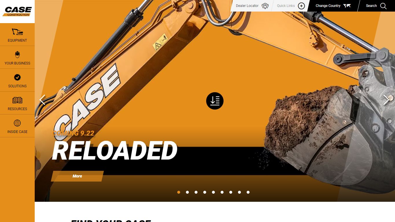 CASE Construction Equipment US | Heavy and Light Equipment